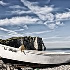 Boot in Étretat