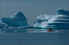 boot und eisberge