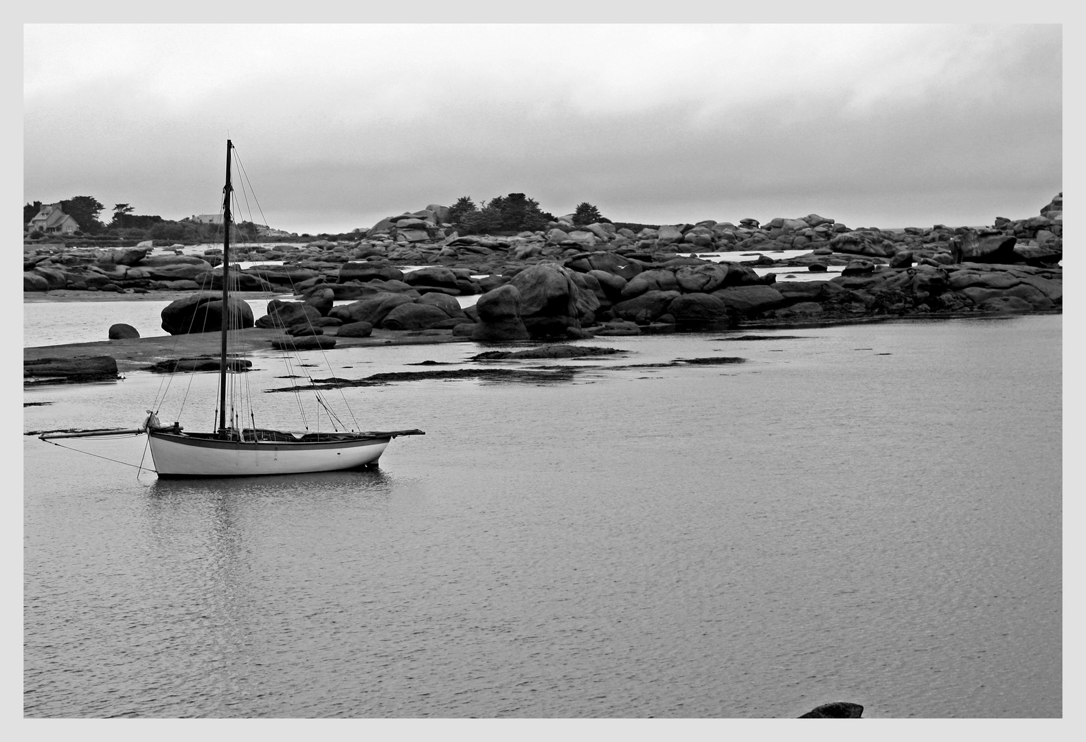 Boot vor Anker