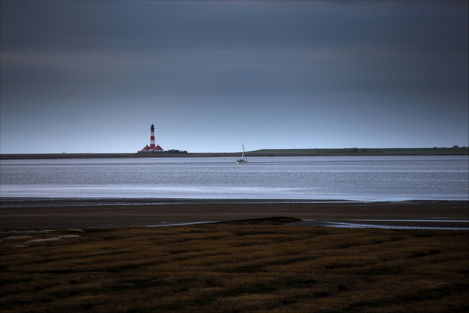 Boot vor Westerhever