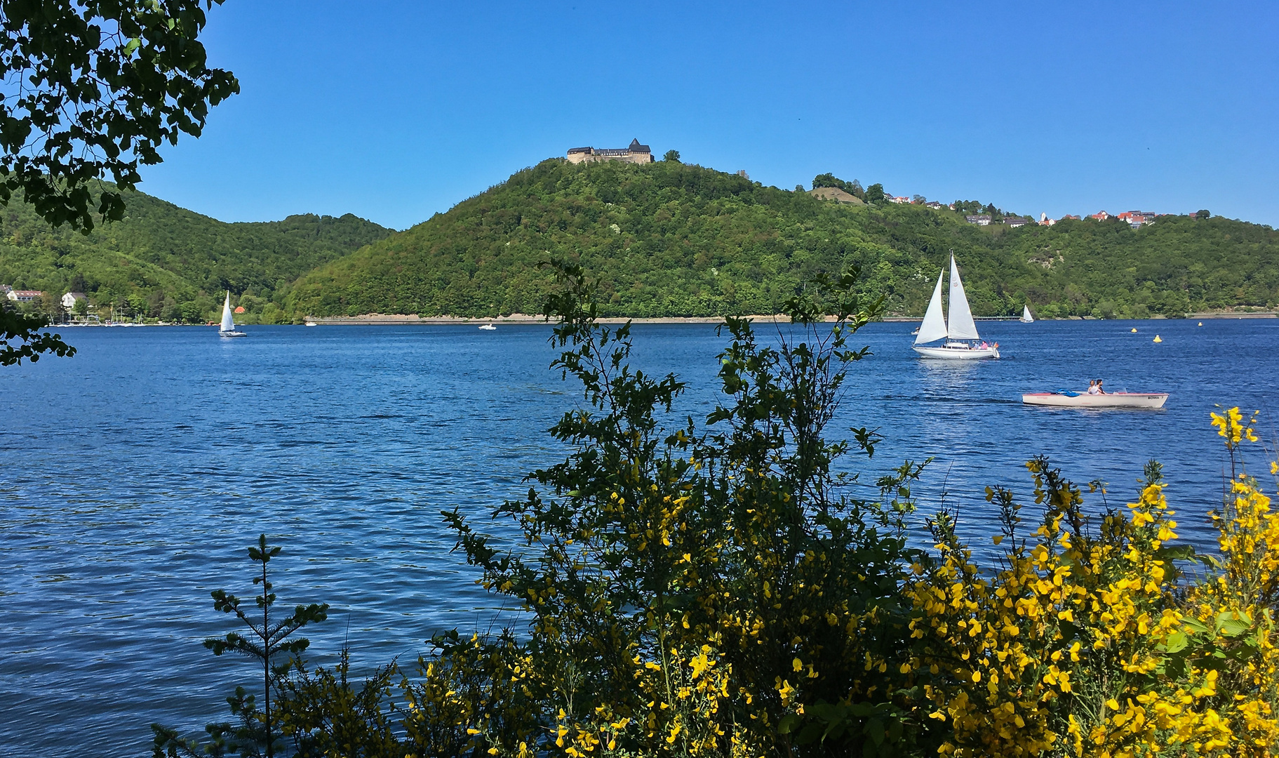 Bootchenfahren auf dem Edersee