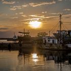 Boote am Abend