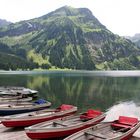 Boote am Bergsee