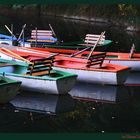 Boote am blauen See in Ratingen