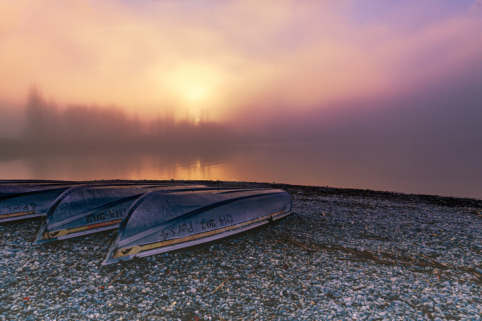 Boote am Bodensee