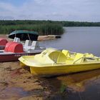 Boote am Dreiweiberner See