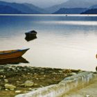 Boote am Fewa - See (Nepal)