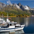 Boote am Fjord