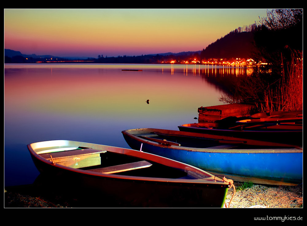 Boote am Hopfensee