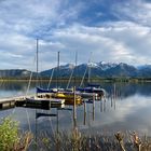 Boote am Hopfensee