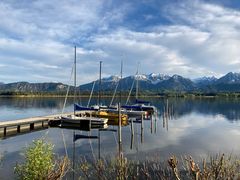 Boote am Hopfensee