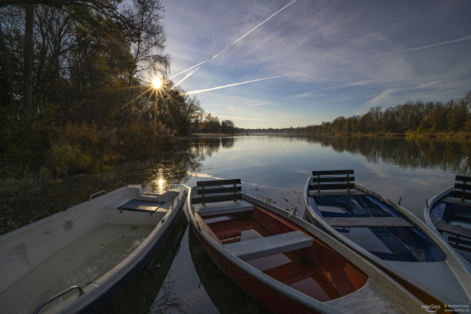 Boote am Kuhsee