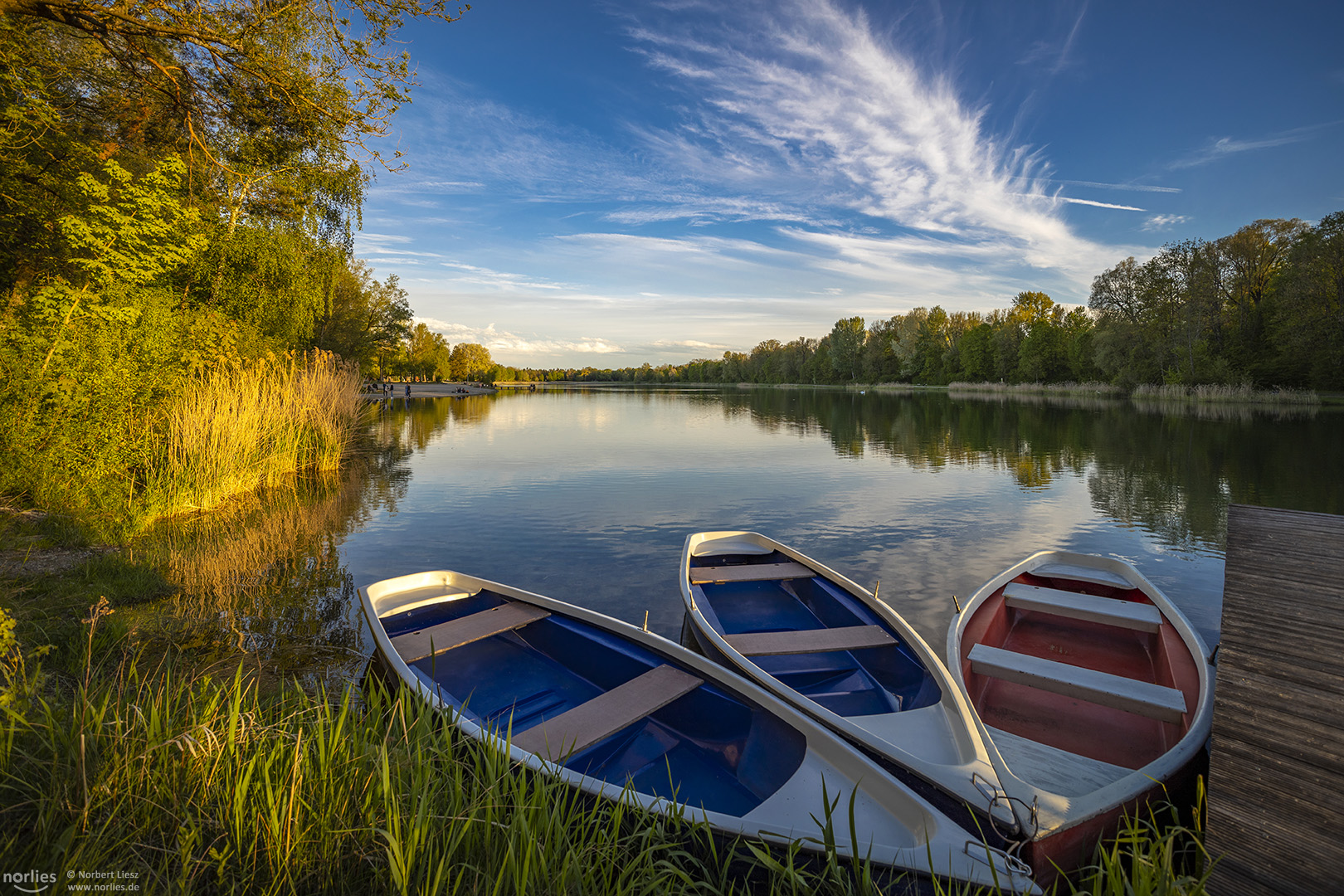 Boote am Kuhsee