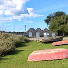 Boote am Lagerplatz