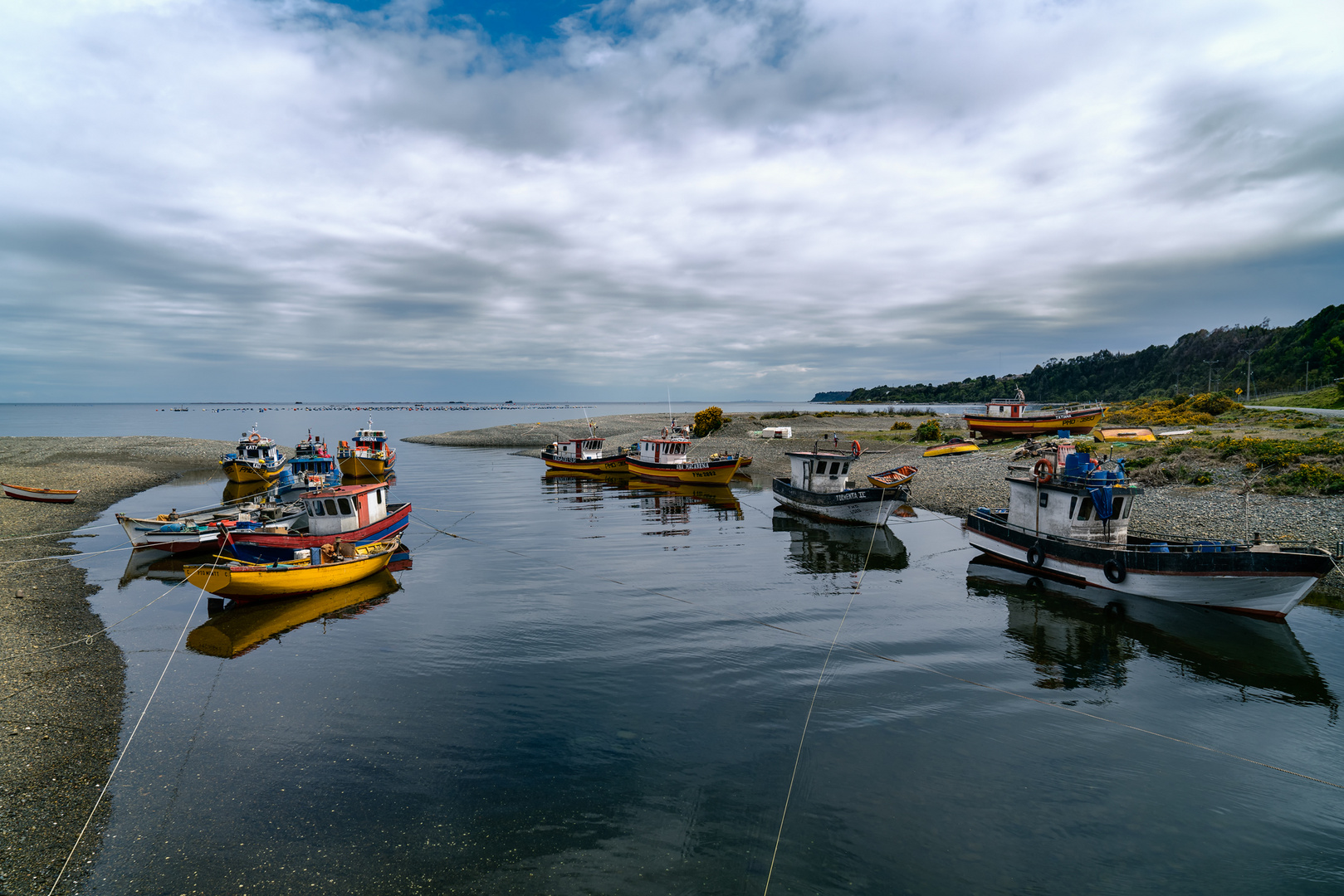 Boote am Meer