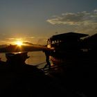 Boote am Mekong