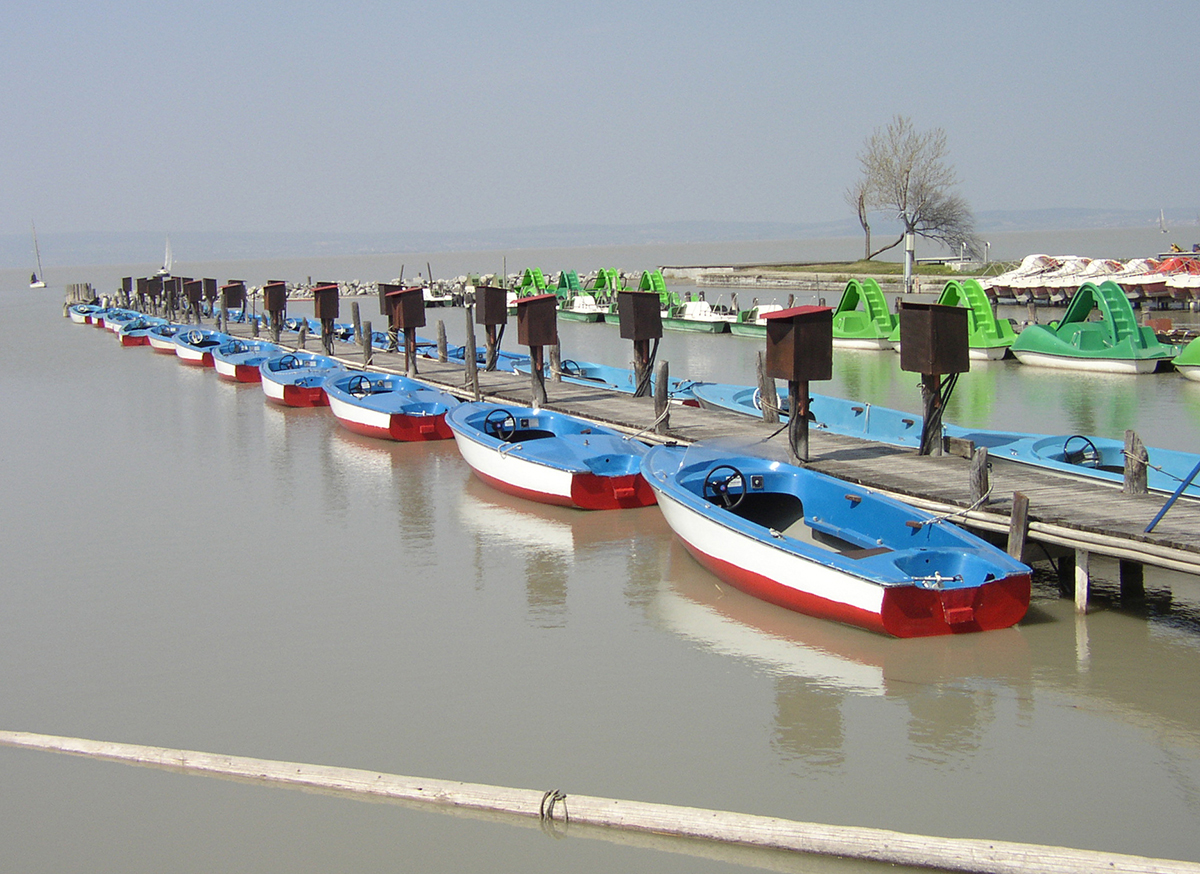 Boote am Neusiedlersee - warten auf den Sommer