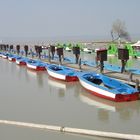 Boote am Neusiedlersee - warten auf den Sommer