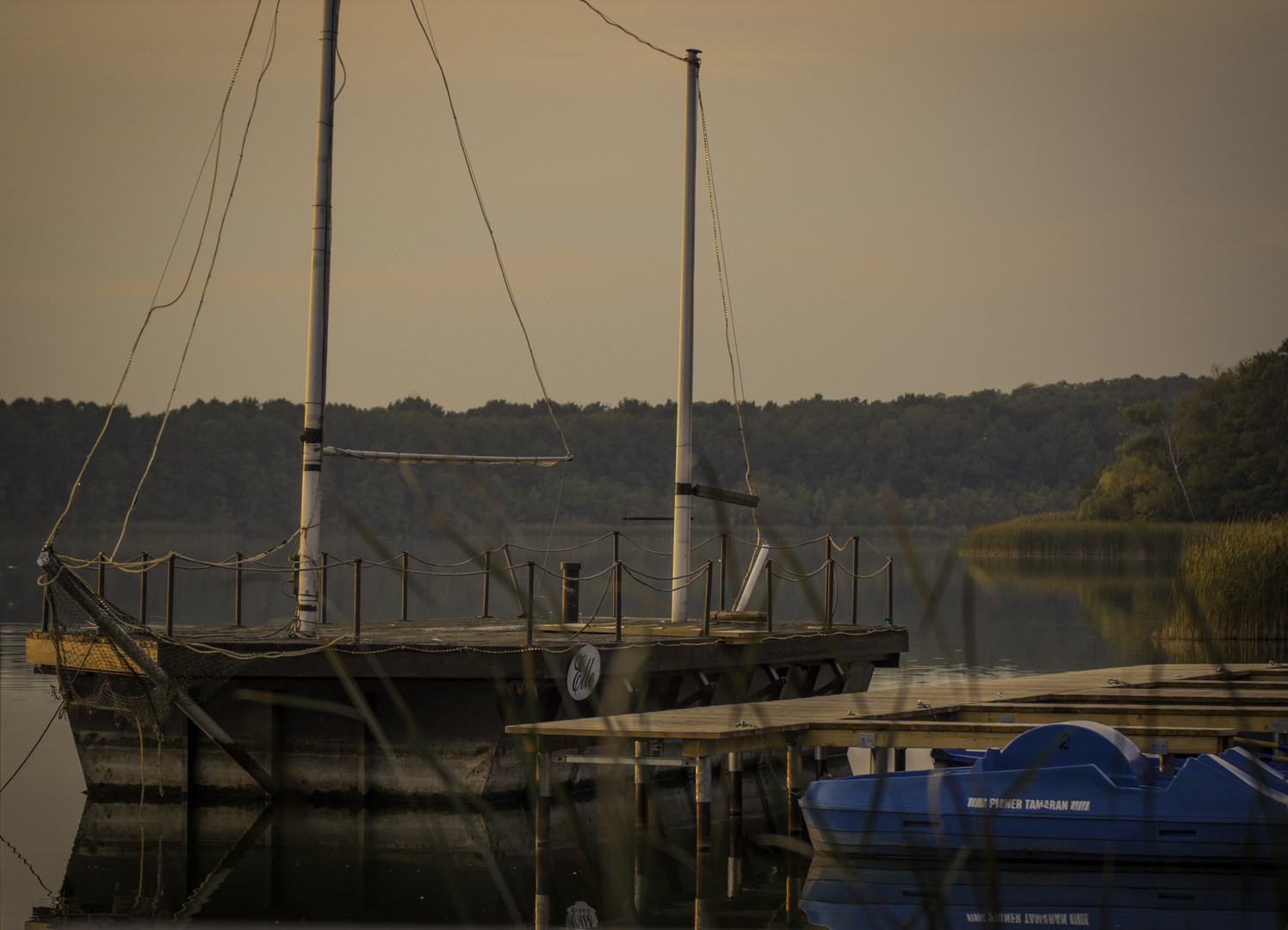 Boote am Rangsdorfer See