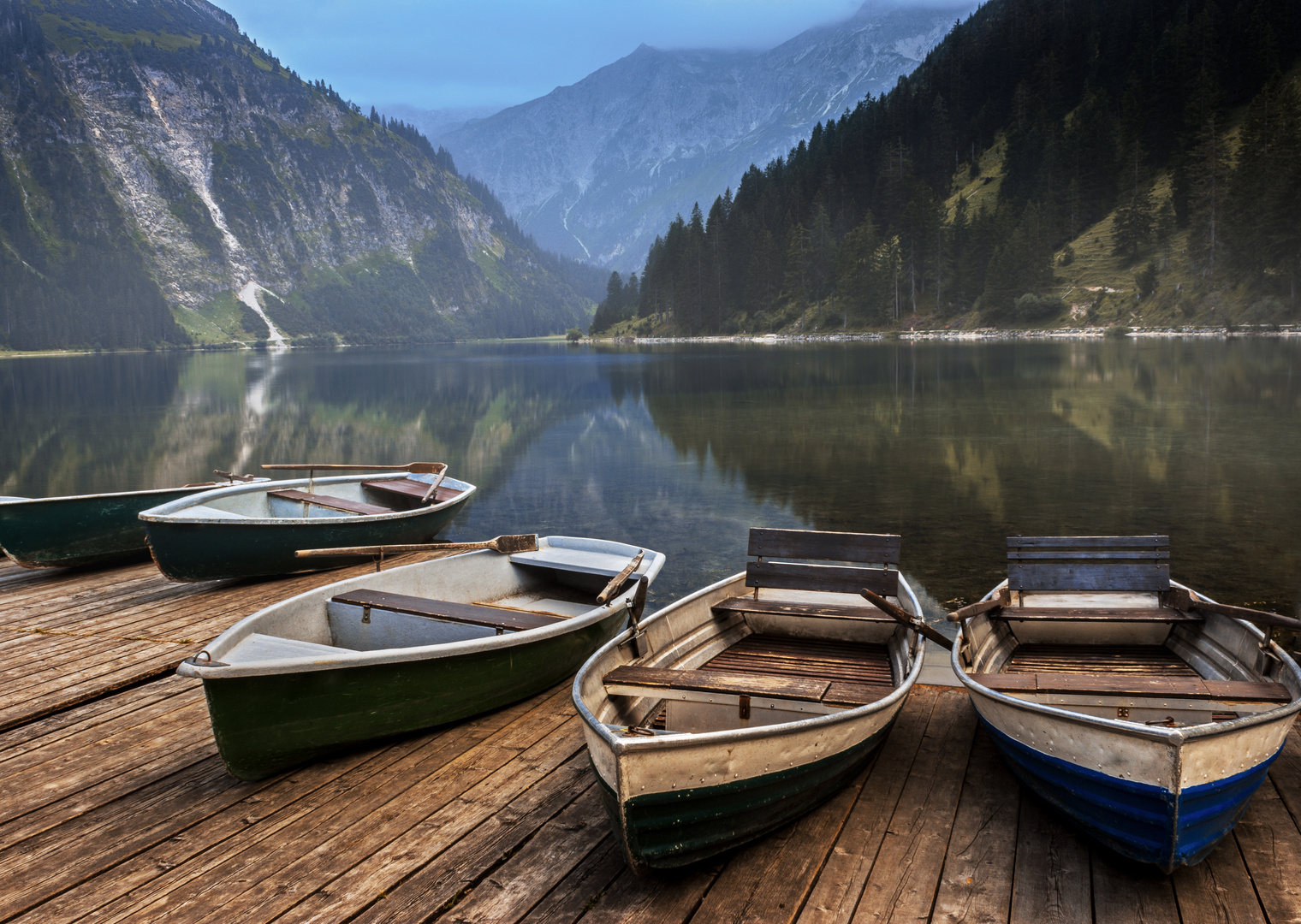 Boote am See