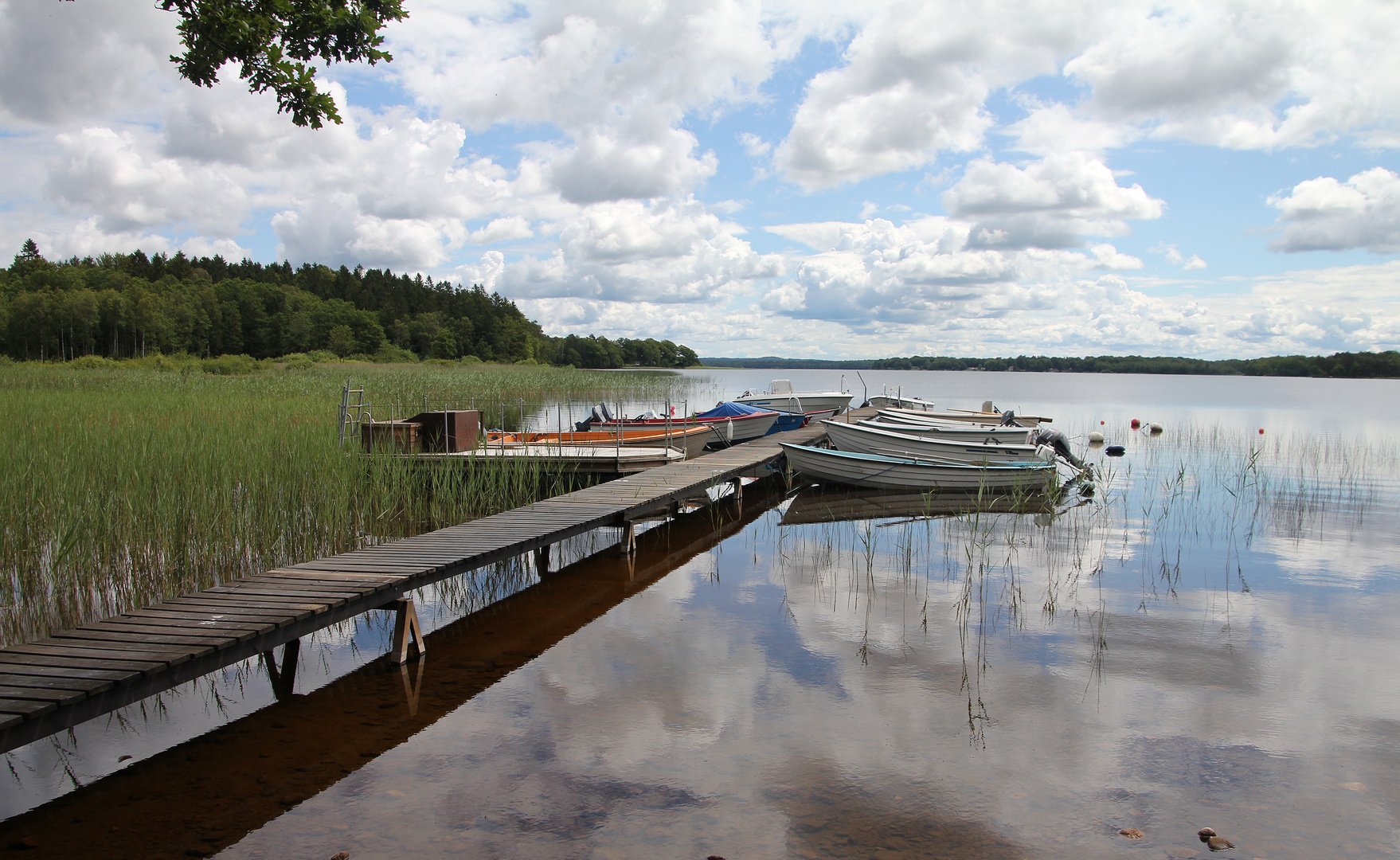 Boote am Steg