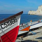 Boote am Strand