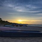 Boote am Strand