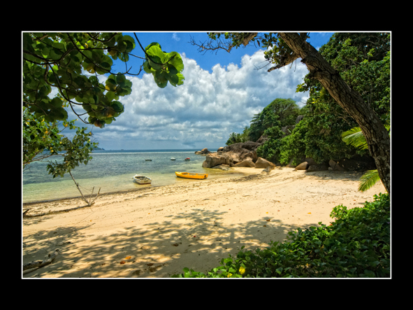 Boote am Strand