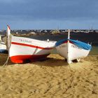 Boote am Strand