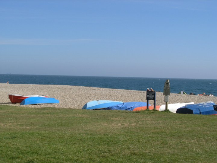 Boote am Strand