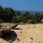 Boote am Strand