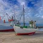 Boote am Strand