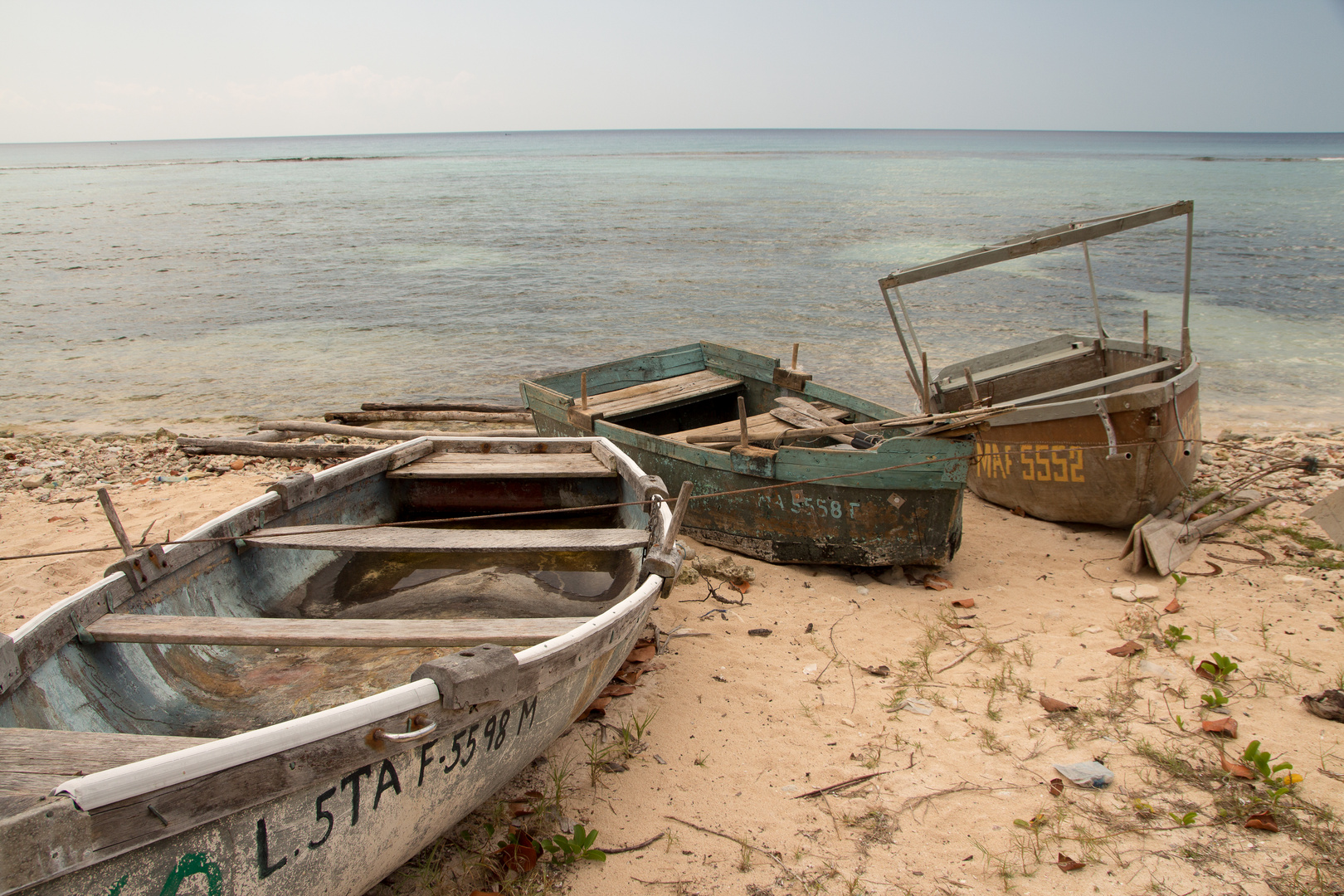 Boote am strand