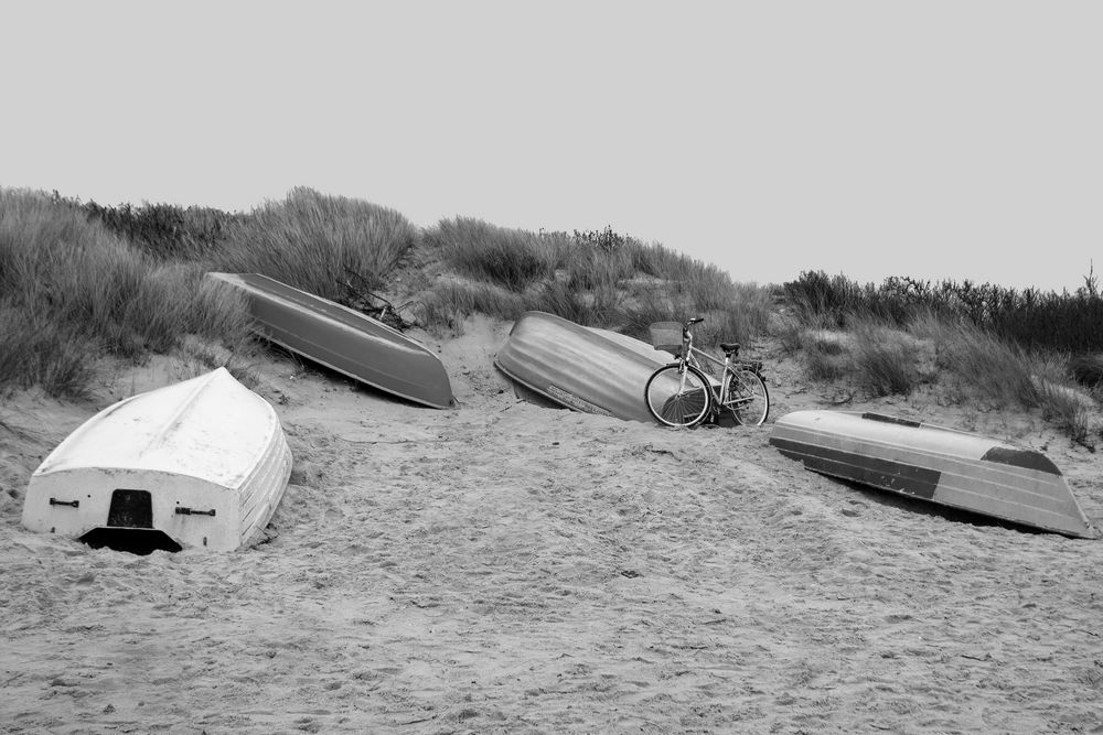 Boote am Strand SW