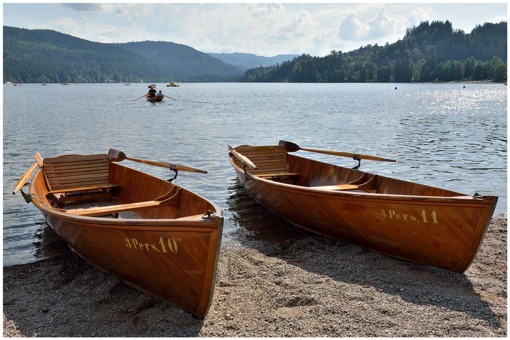 Boote am Titisee