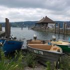 Boote am Ufer