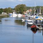 Boote an der Barthe