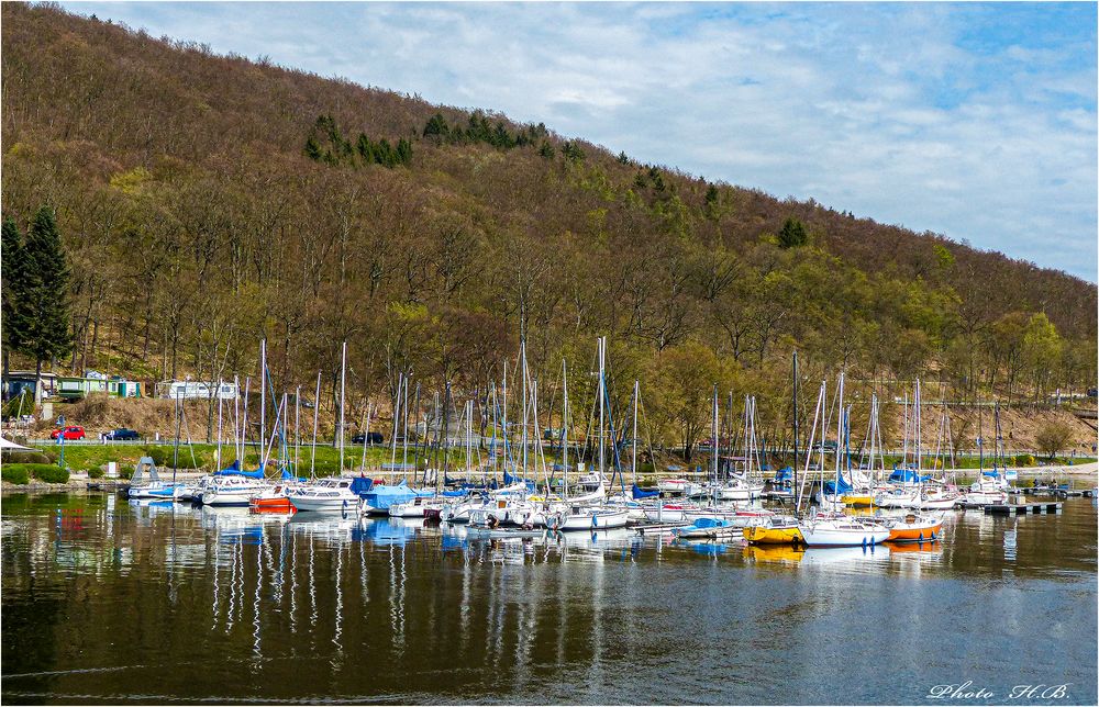 Boote auf dem Edersee