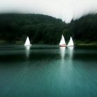 Boote auf dem Hennesee