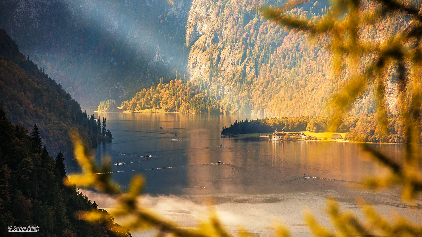 Boote auf dem Königssee