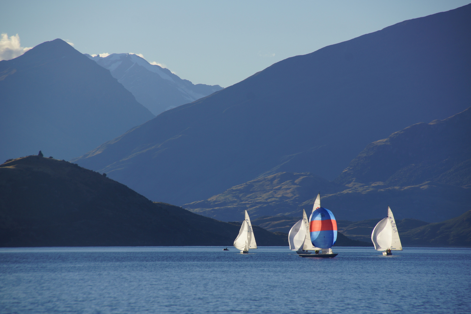 Boote auf dem Lake Wanaka