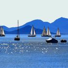 Boote auf dem Mar Menor