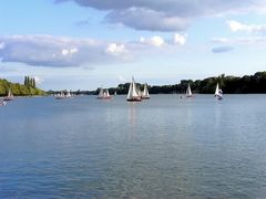 Boote auf dem Maschsee