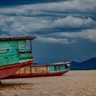 Boote auf dem Mekong