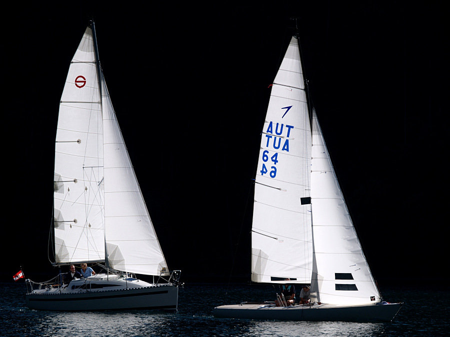 Boote auf dem Plansee