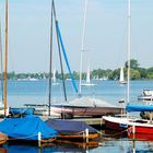 Boote auf der Aussenalster