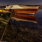 Boote auf der Insel Reichenau 