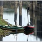 Boote auf der Jeetze in Hitzacker