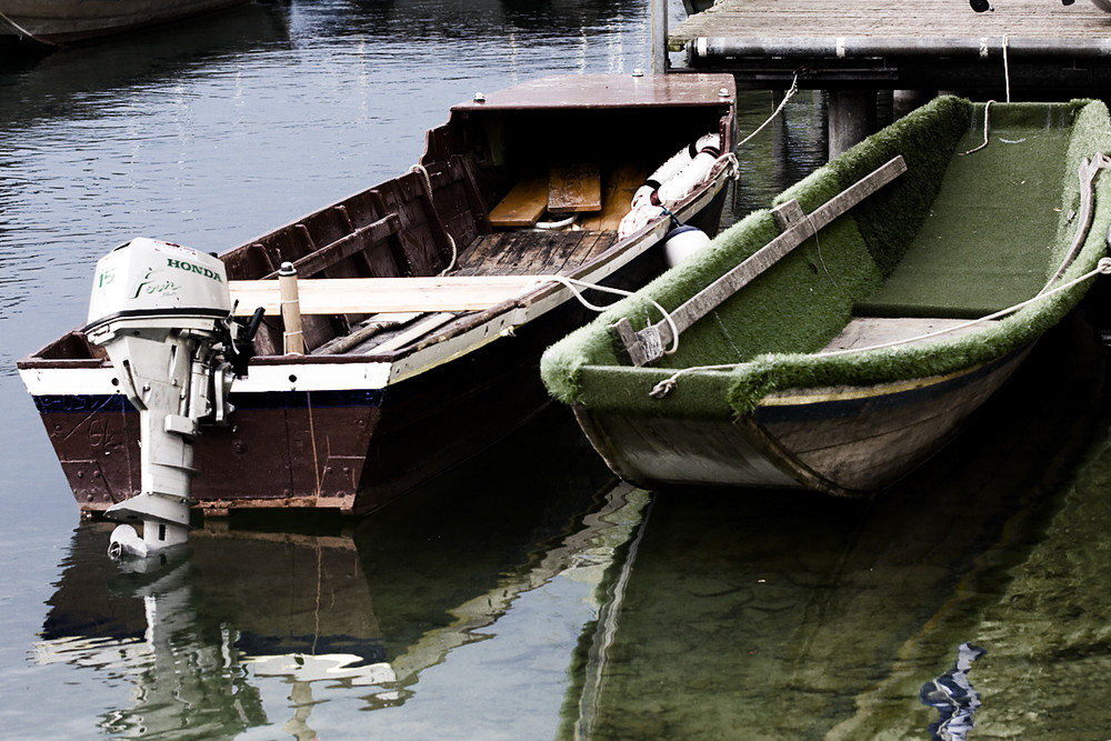 Boote auf der Limmat