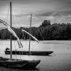 Boote auf der Loire